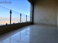 180 SQM apartment for sale in Bsalim with sea & mountain view