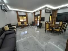 Furnished Apartment for Rent in Broumana, Metn with Partial View