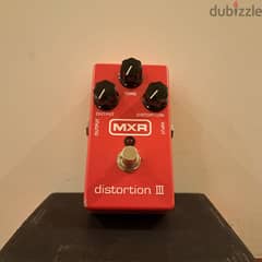 MXR Distortion III aelectric guitar pedal