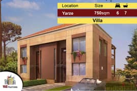 Yarzeh 750m2 + 500m2 Garden | Affordable Luxury Villa / Triplex | View 0