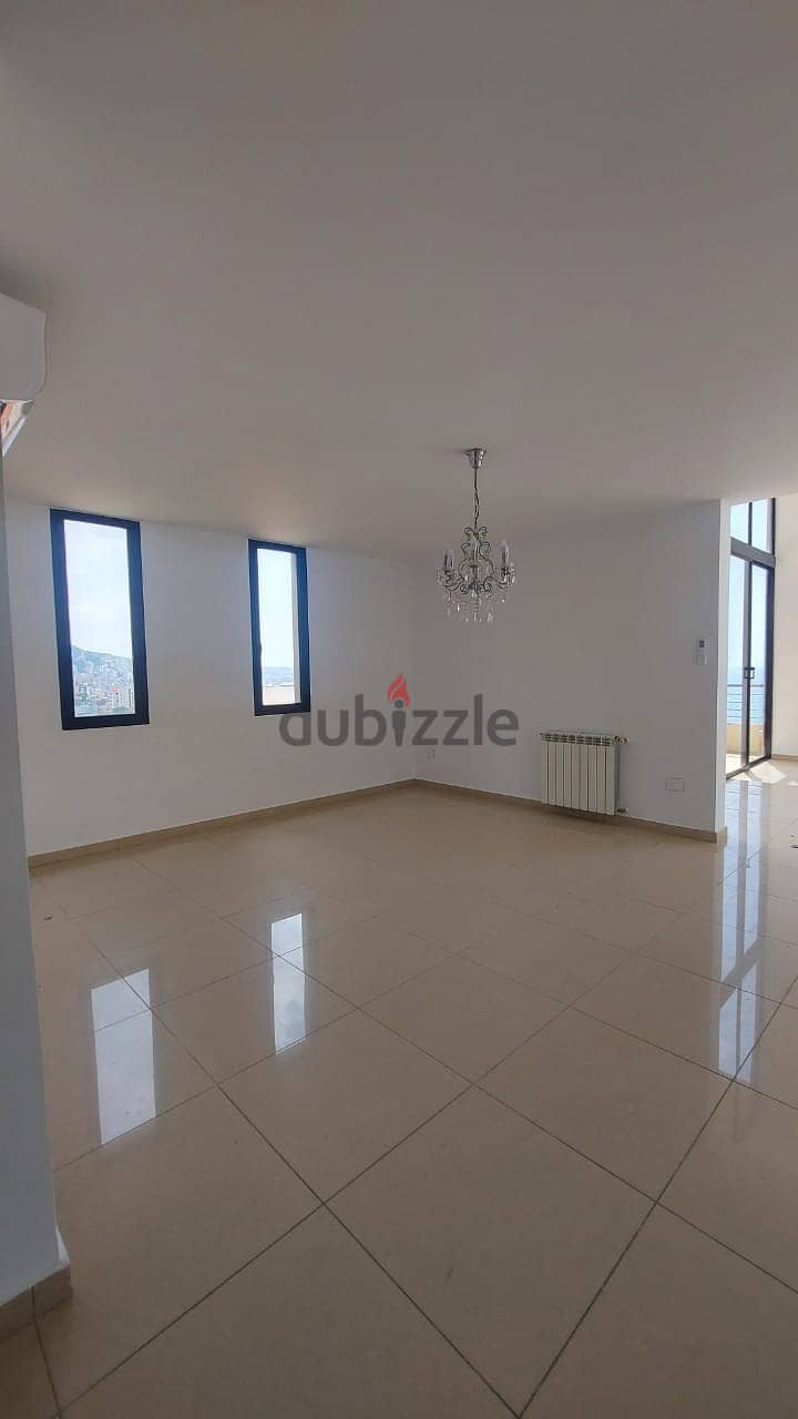 Duplex for Rent in Sahel Alma, Keserwan with Sea and Mountain View 1