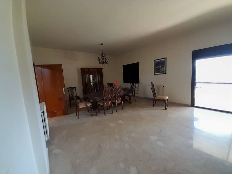 290 SQM  Apartment for Rent in Bikfaya, Metn with Mountain View 1