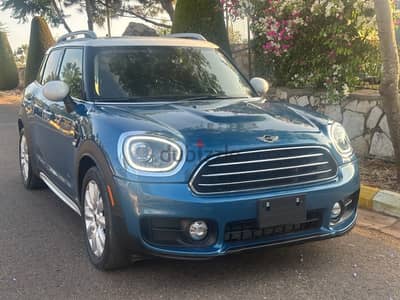 Mini cooper contry man blue and white on black interior Car for Sale