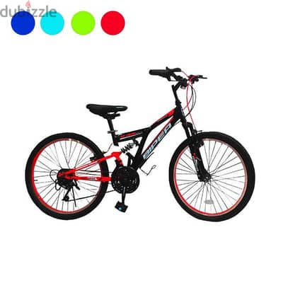 Biper Adult Suspension Mountain Bike 24"