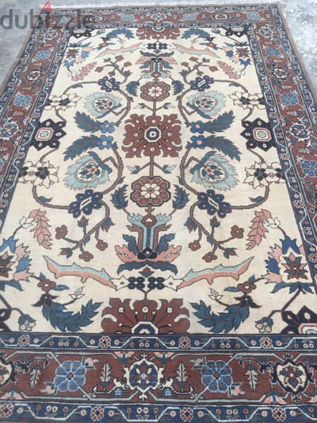 سجاد عجمي. صباغ نباتي365/240. Persian Carpet 4