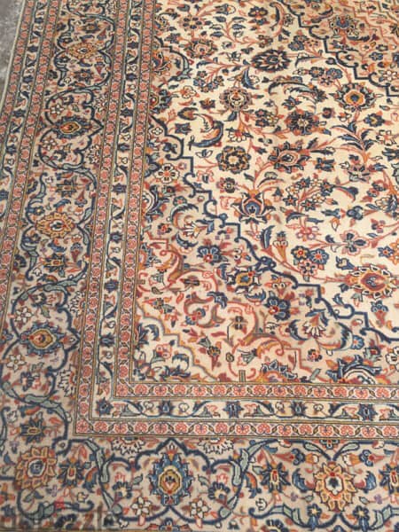 سجاد عجمي. 390/290. Persian Carpet. Hand made 4