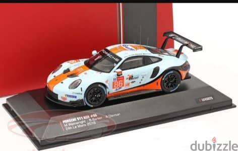 Porsche 911 RSR (24H Le Mans 2018) diecast car model 1;43.