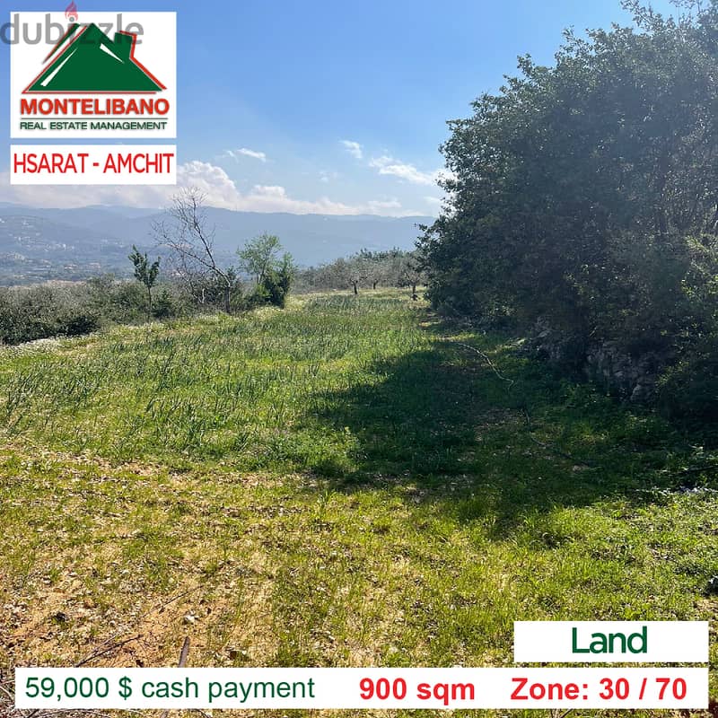 Land for Sale in Hsarat - Amchit !! 0