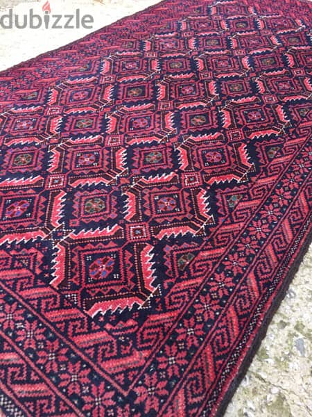 سجاد عجمي. 195/95. Persian Carpet. Hand made 1