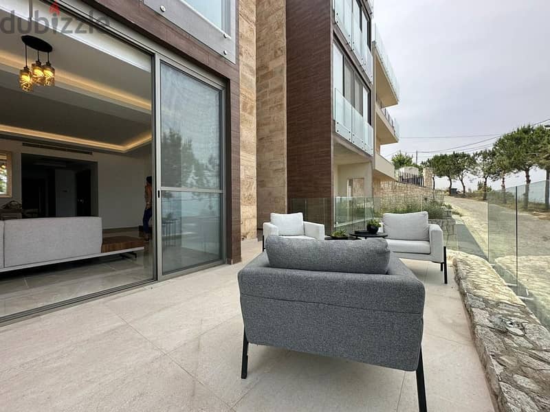 L12394-Furnished Apartment with a Beautiful Sea View for Sale In Halat 3