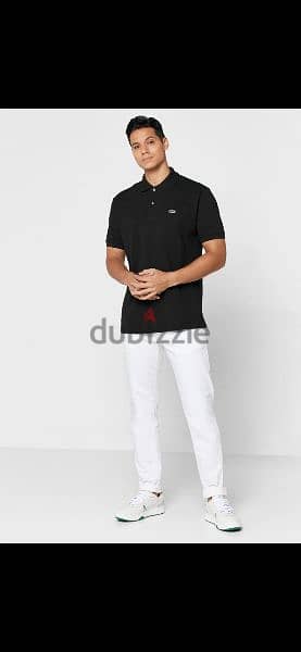 lacoste original shirt white /black size M to xxL 8