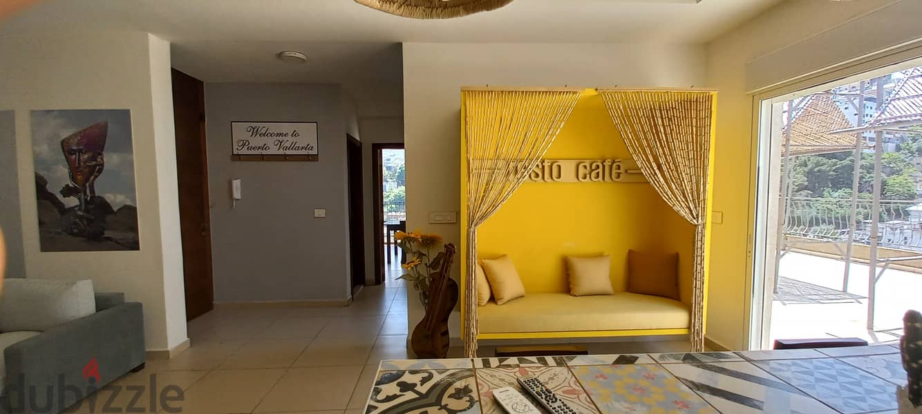 Wonderful Furnished Apartment In Jal El Dib For Rent 8