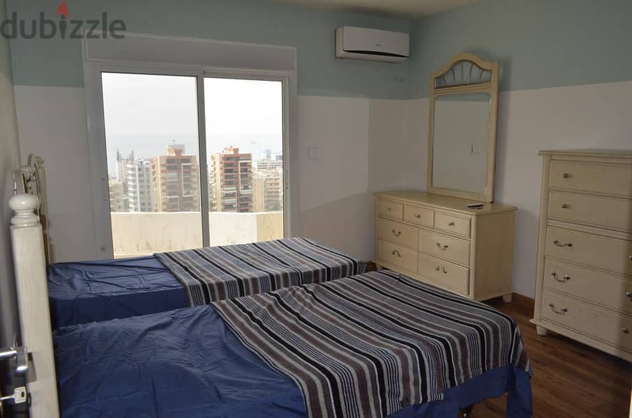 Wonderful Furnished Apartment In Jal El Dib For Rent 9