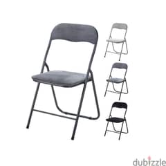 Folding Chair Velvet 3 Assorted