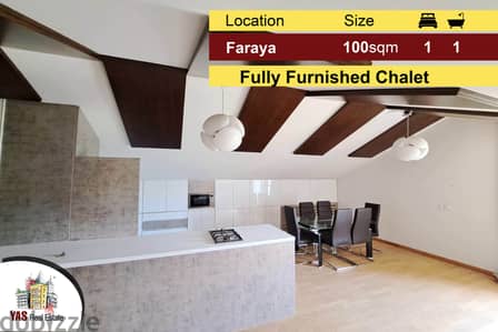 Faraya 100m2 | Modern Chalet | Furnished | Mountain View | DA