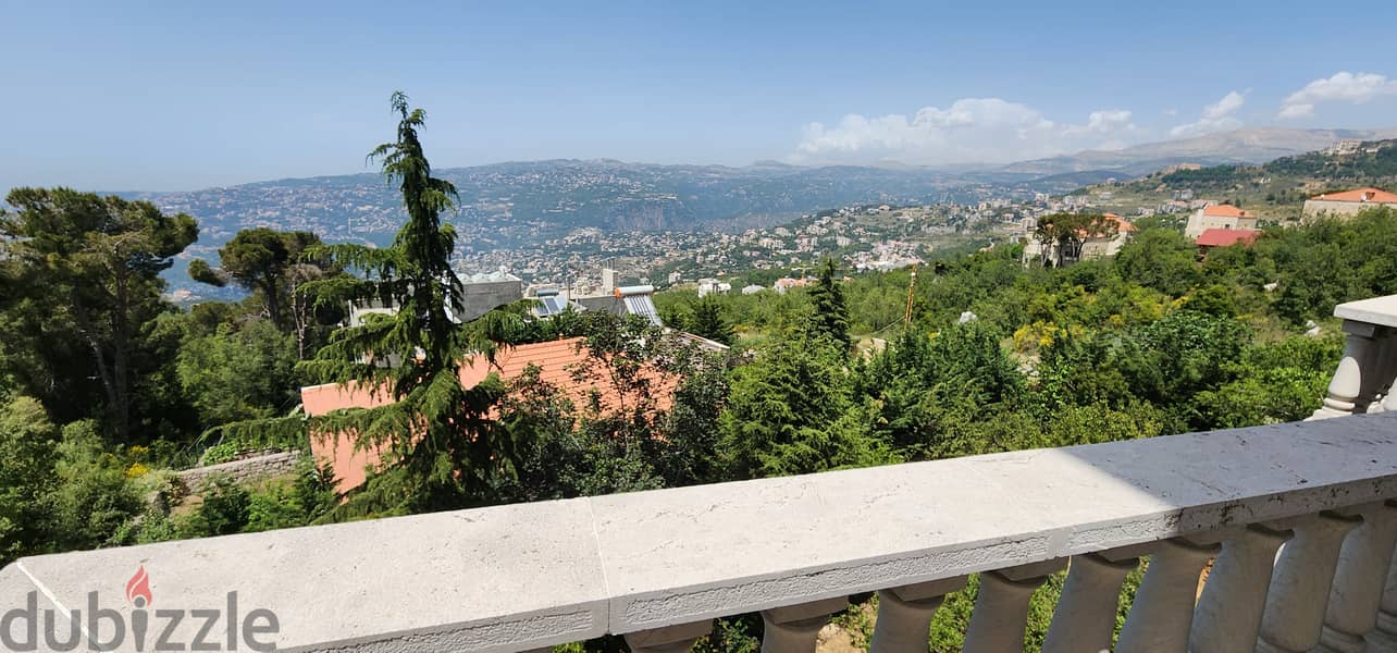 Villa for rent in Bikfaiya with 1200 Garden and Breathtaking view 7