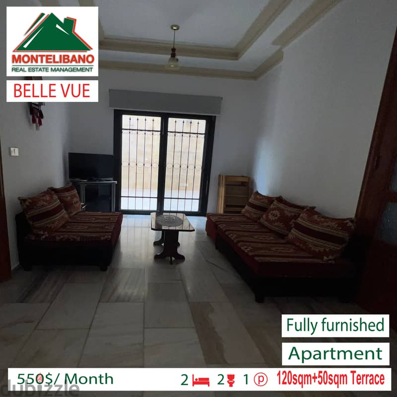 Apartment with terrace in BELLE VUE!!! 2