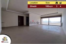 Ghadir 185m2 + 50m2 Terrace | Brand New | Luxury Apartment | View | PJ
