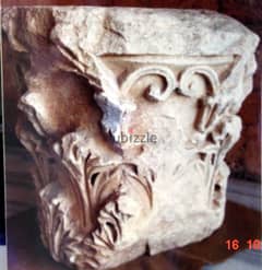 restauration of all kind of broken antiquities  pieces from marble.