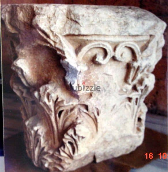 restauration of all kind of broken antiquities  pieces from marble. 0