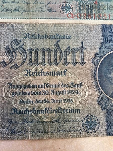 مجموعة عملة الماني نازي banknotes 1