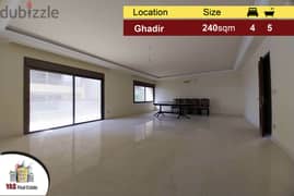 Ghadir 240m2 | Luxury | Brand New | Calm Area | Open View | 0