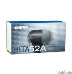 shure beta 52A for kick drums,new in box 0