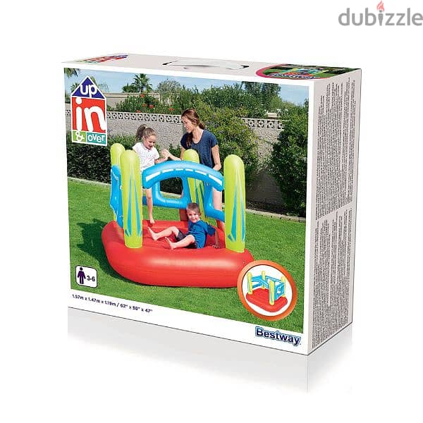 Bestway Inflatable Trampoline Indoor Outdoor Play Center 1
