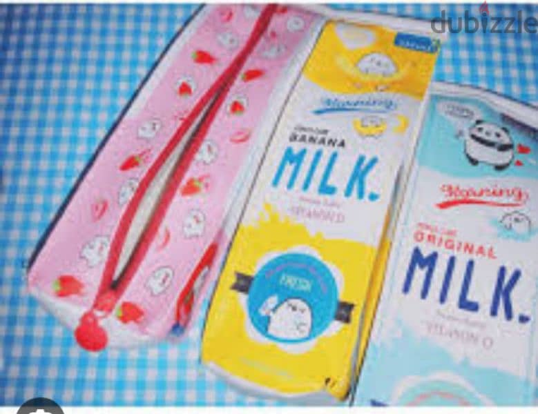 cute milk bottle shape stationery pouch 5