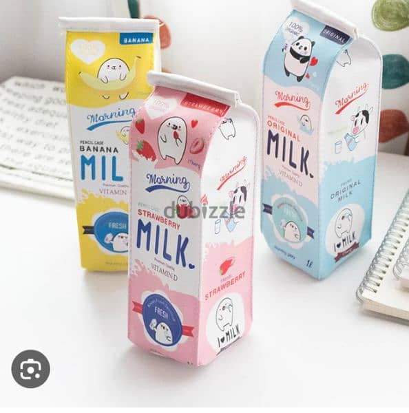 cute milk bottle shape stationery pouch 6