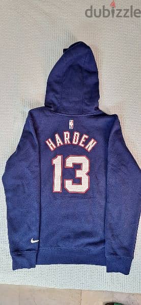 NBA Brand New James Harden Hoodie Size Youth L From Nba store not used