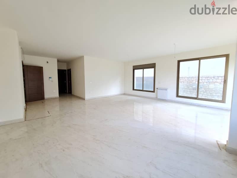225 m2 apartment with 45m2 garden+ sea view for sale in Ain Saadeh 1