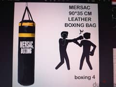 Mersac Leather Boxing Bag Size 4