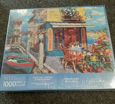 Viktor Shvaiko "vecchia urbino" 1000 pcs puzzle 68*49 cm UK made used