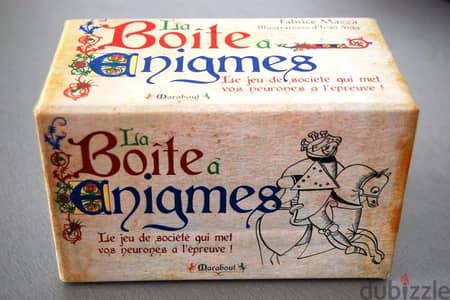 la boite a enigmes jeu de societe