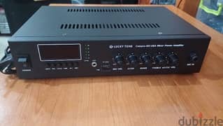 amplifier 80w 100v & 8 ohm new in box 0