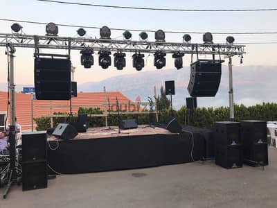 dj sound and lighting for party's