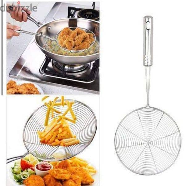 high quality stainless steel frying filter 1