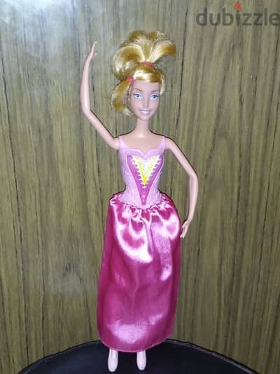 PRINCESS AURORA Disney BALLERINA Mattel 2017 barely Still Good doll=14