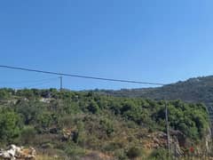 1335m2 land + open mountain view for sale in Assia / Batroun 0