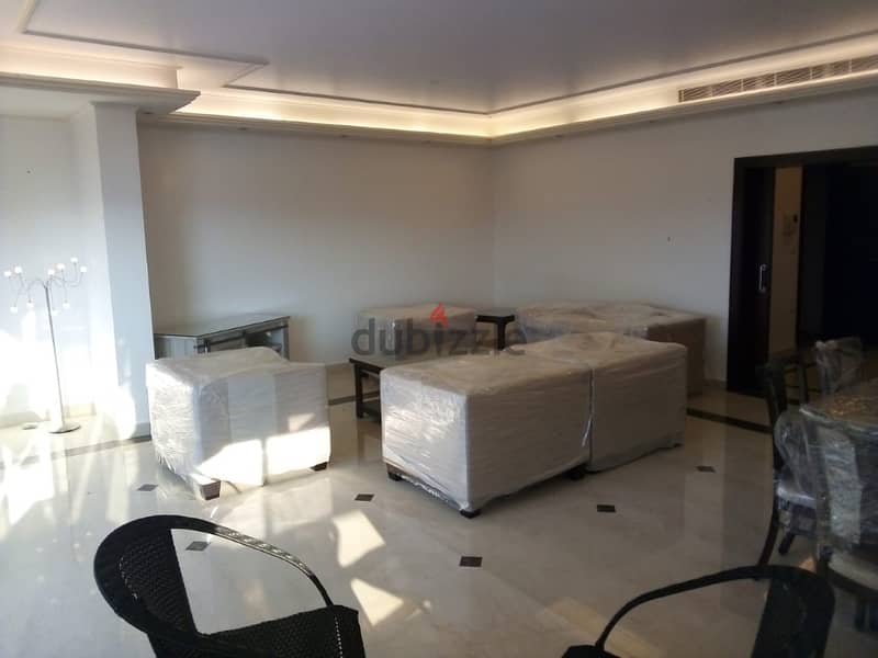 190 Sqm | Calm Area | Apartment For Rent In Ain El Mraysseh | Sea View 1