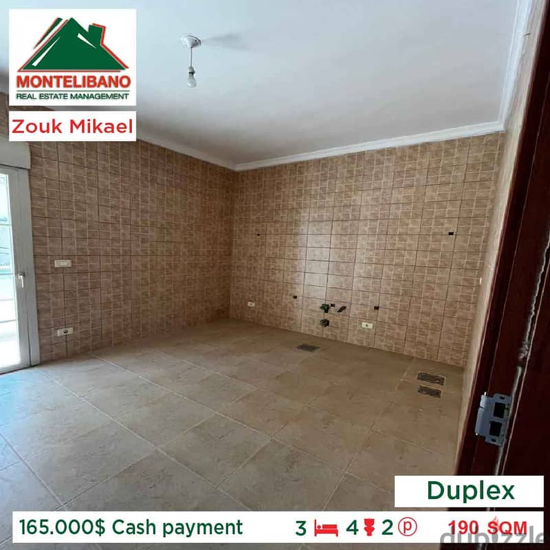165.000$ Cash payment!!Apartment for sale in Zouk Mikael!! 2