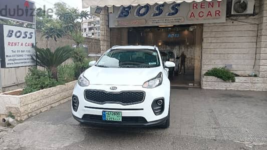 35$ PER DAY/MINIMUM 10 DAYS/KIA SPORTAGE 2018