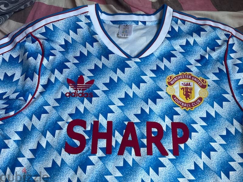 Manchester United David Beckham 90' adidas jersey 1