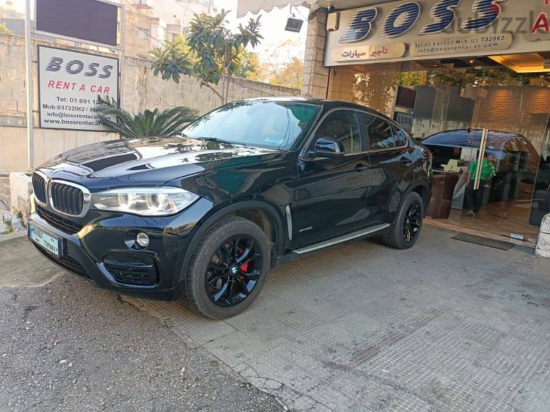 BMW X6 2017 Car for Rent $80 PER DAY 2