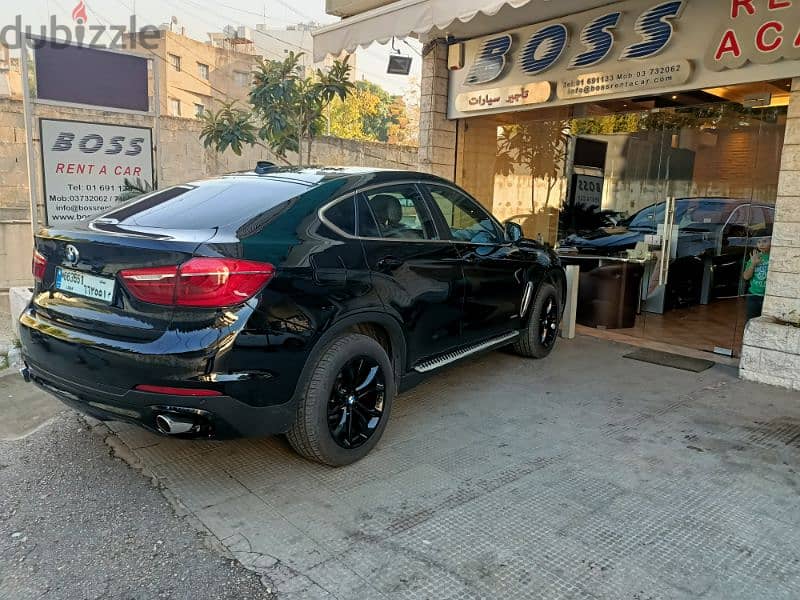 BMW X6 2017 Car for Rent $80 PER DAY 5