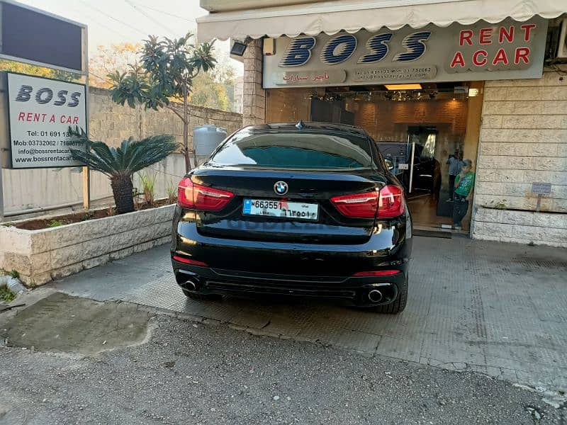 BMW X6 2017 Car for Rent $80 PER DAY 6