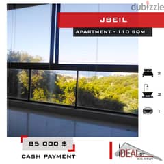 85 000 $ Apartment for sale in jbeil 110 SQM REF#JH17185