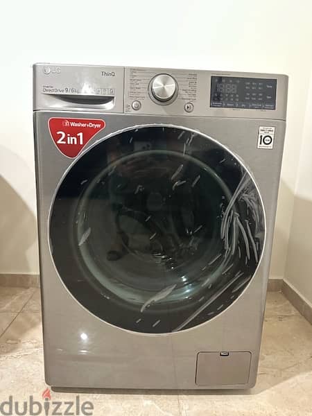 LG washer + Dryer 9/6 Kg 0