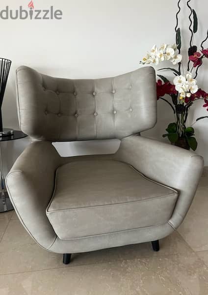 2 Grey Seats - LIKE NEW -SPECIAL PRICE - Contact +96181876768 2